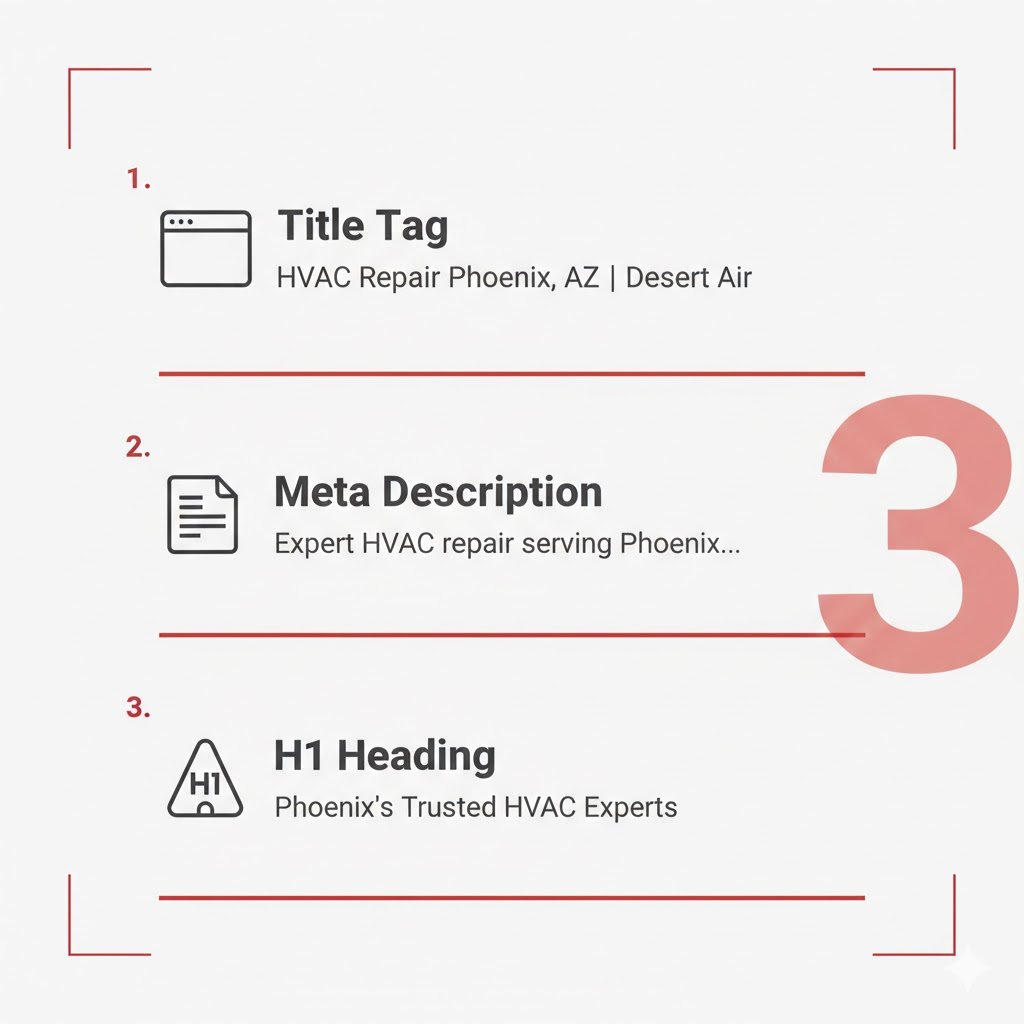 SEO for small service businesses - The big 3 elements